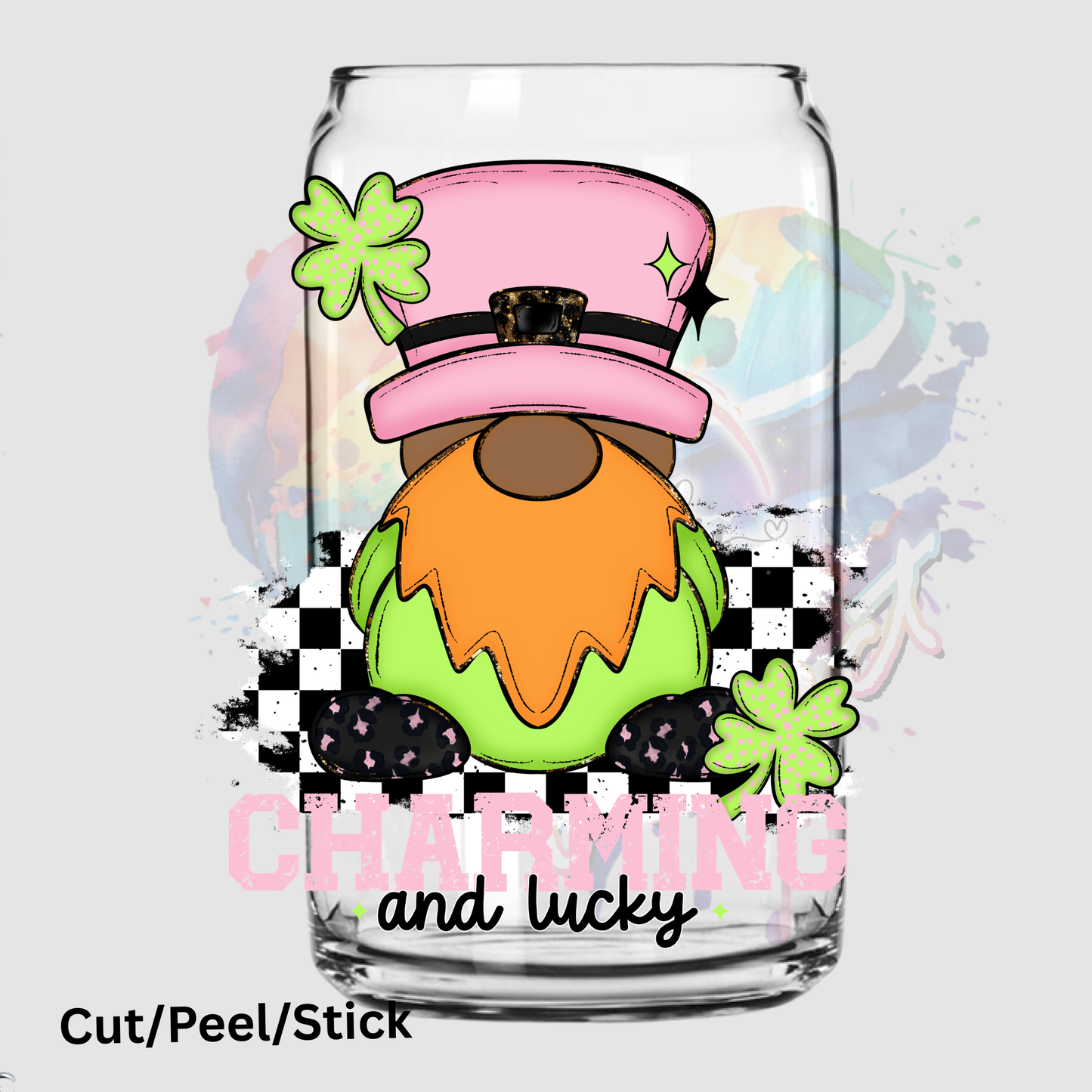 Charming and lucky 2 UV DTF Decal