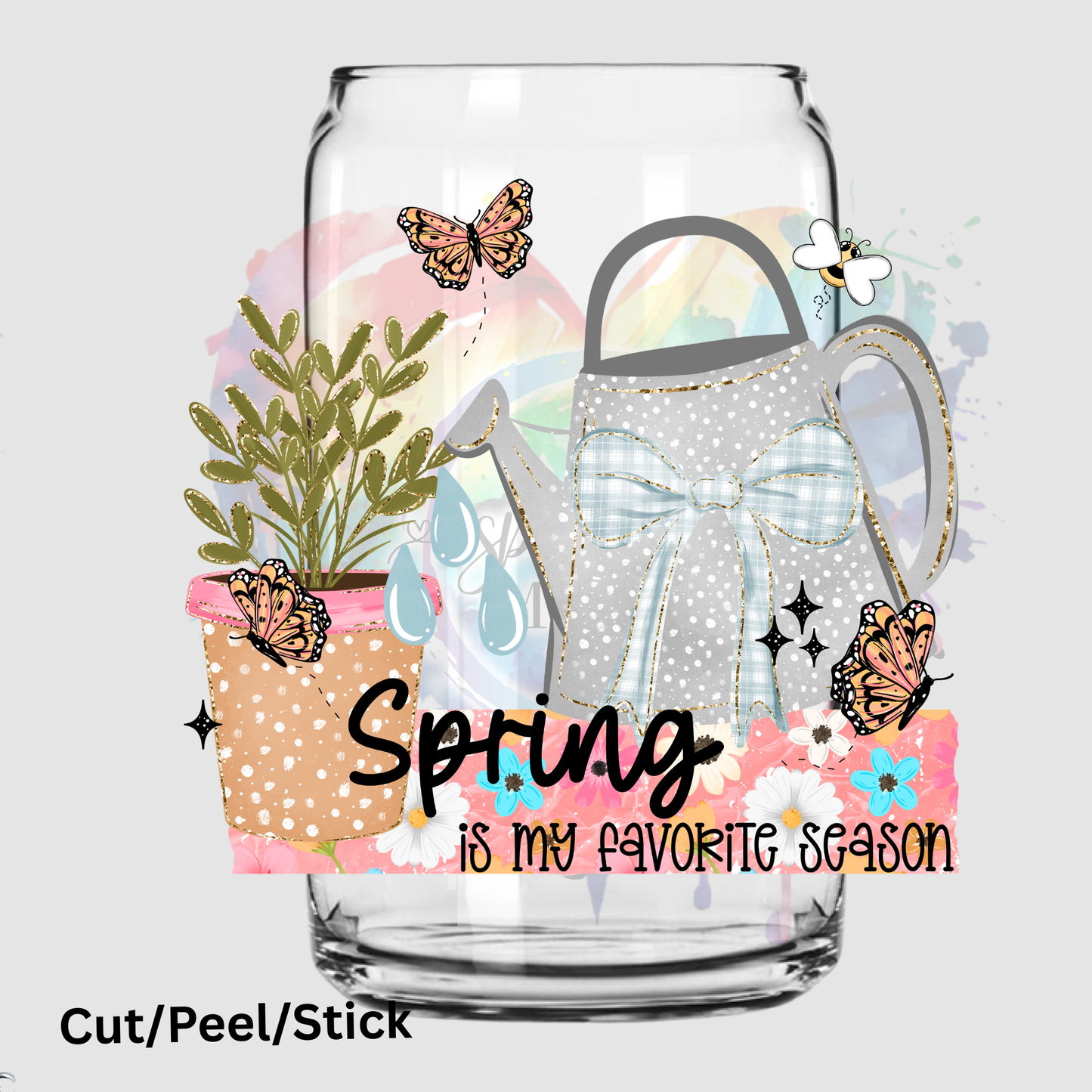 Spring is my favorite season UV DTF Decal