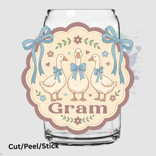 Gram Goose UV DTF Decal