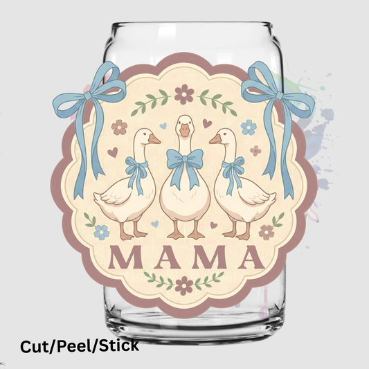 Mama Goose UV DTF Decal