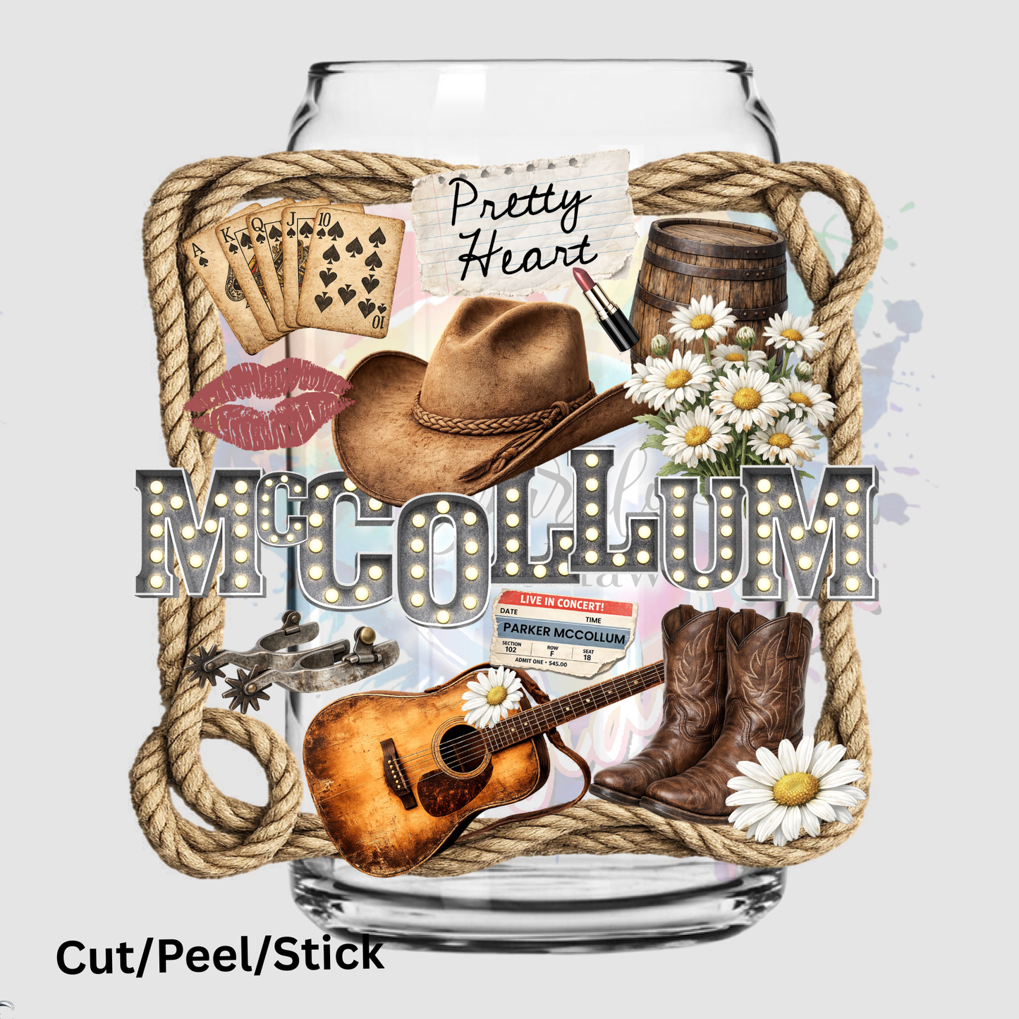 MCcolum Western UV DTF Decal