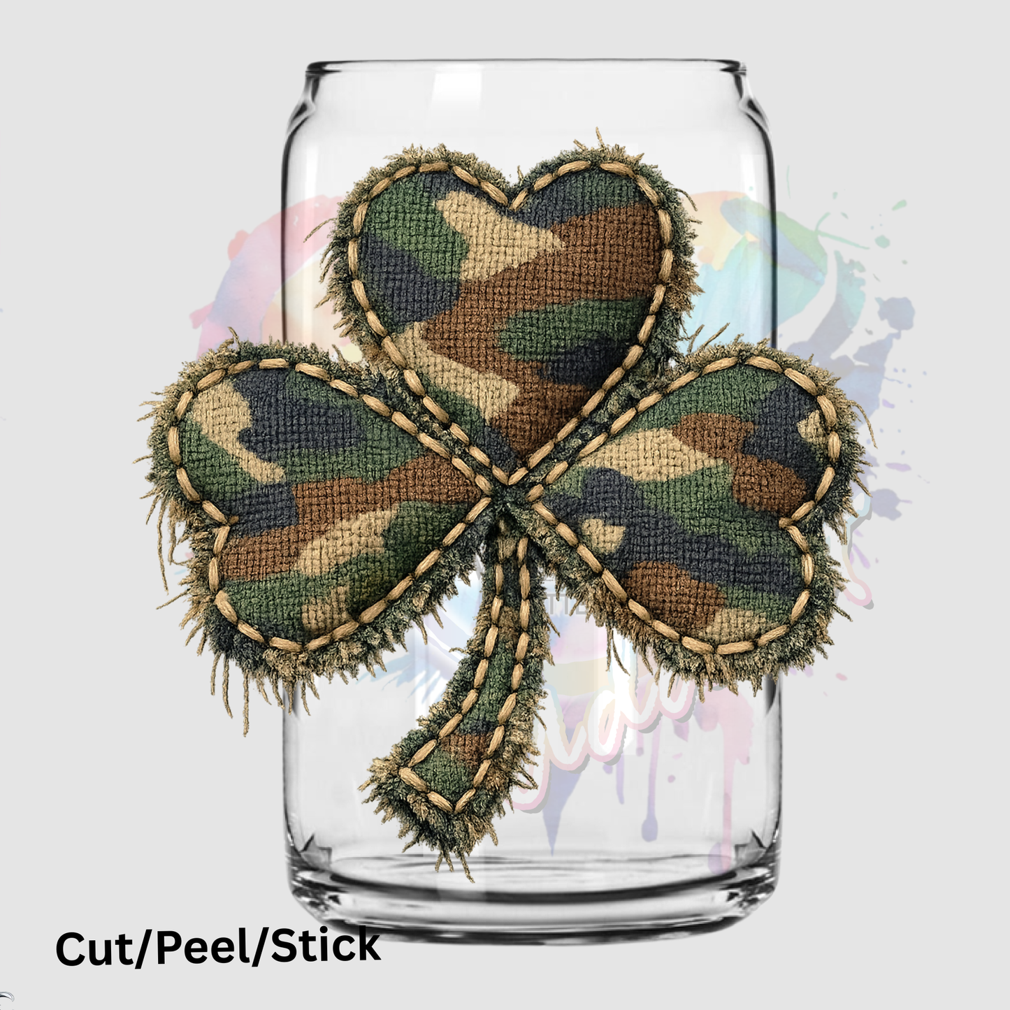 Camo Stitch Clover