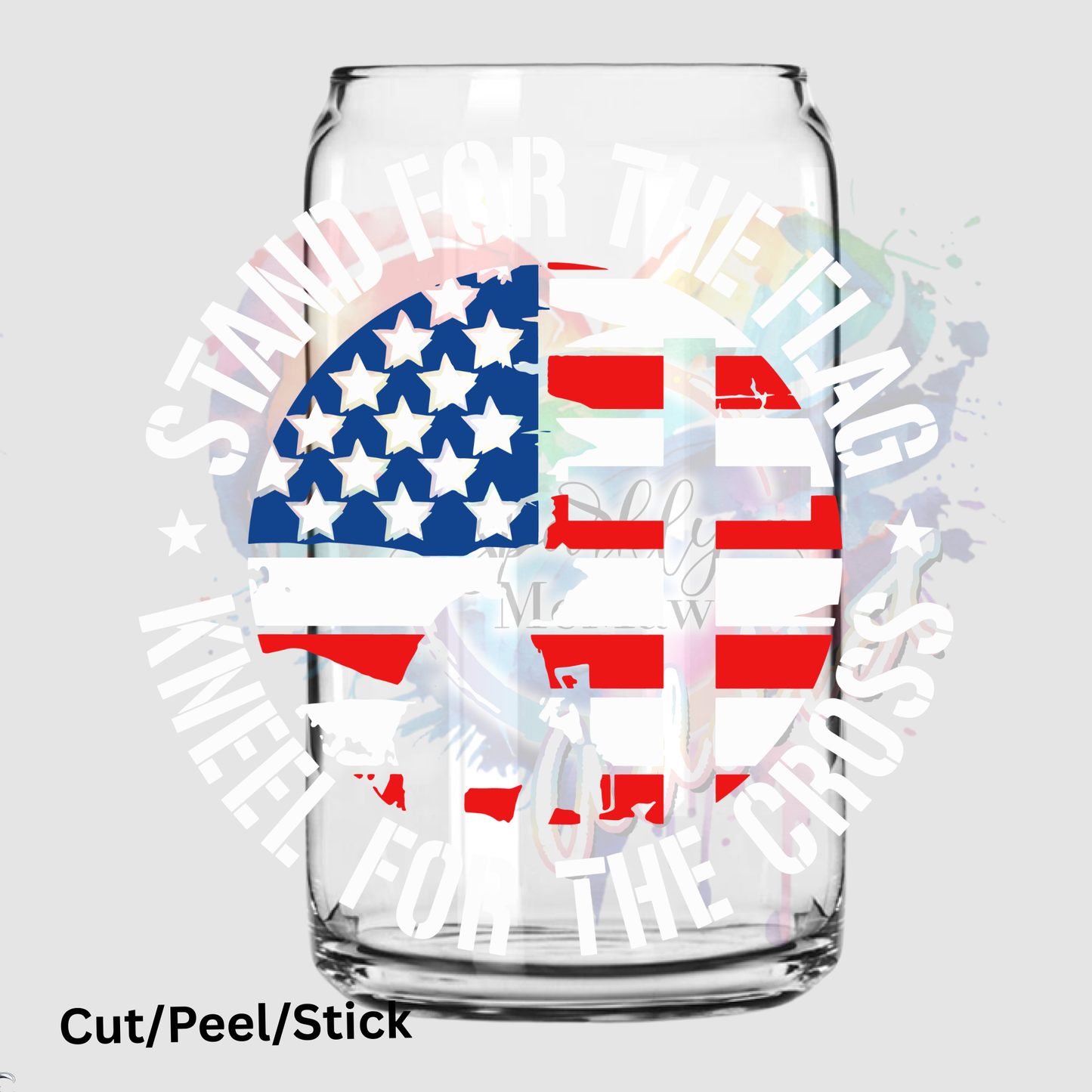 Stand Kneel UV DTF Decal