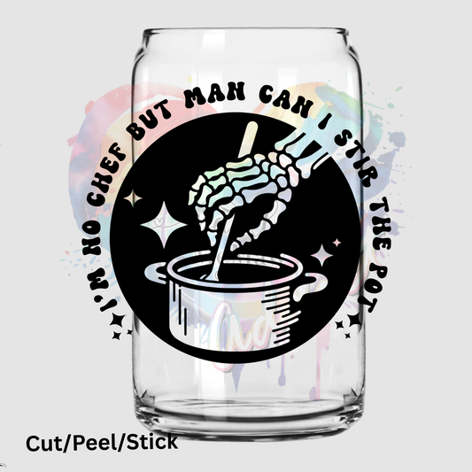 I'm no Chef 2 uv dtf Decal