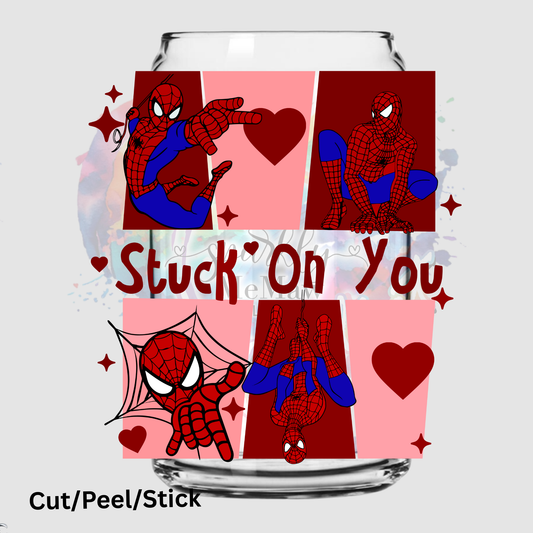 SMan valentine UV DTF Decal