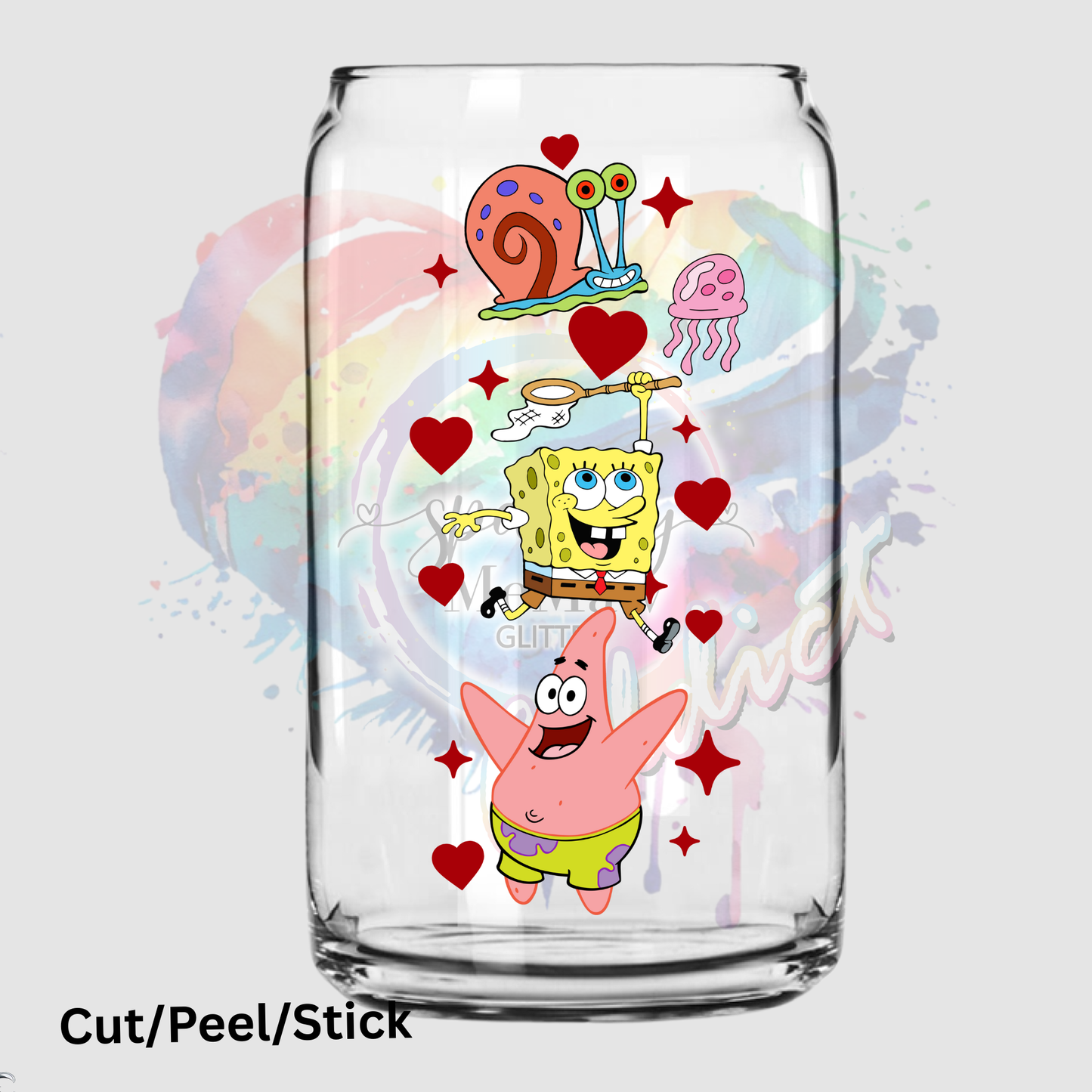 Bob valentine sleeve UV DTF Decal