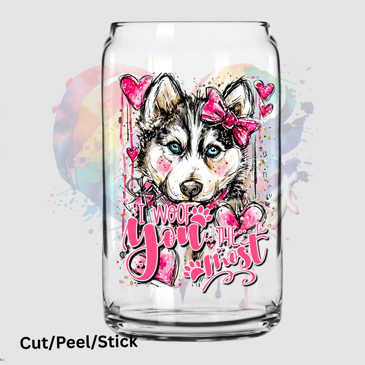 Husky UV DTF Decal