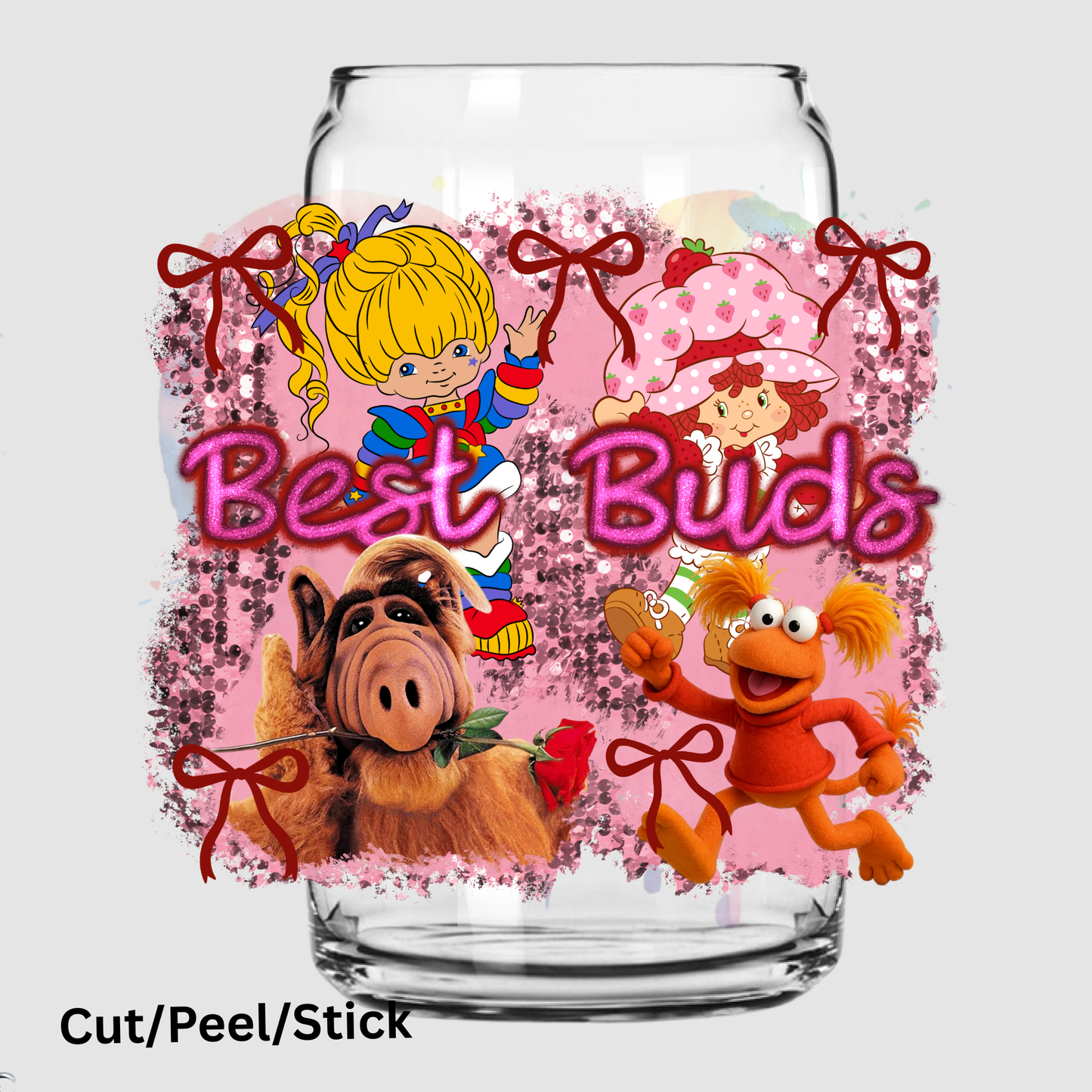 Best Buds UV DTF Decal