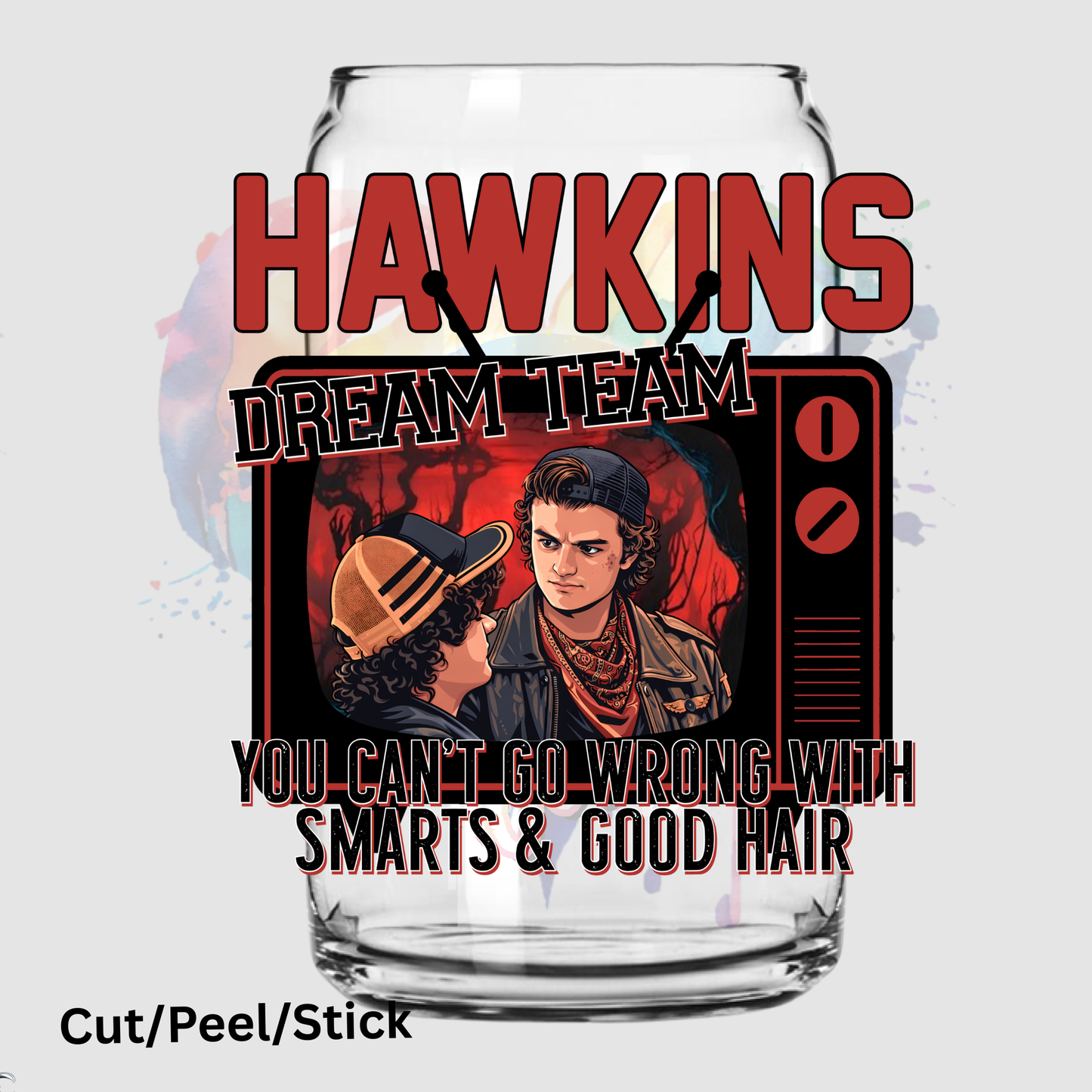 Hawkins Dream Team UV DTF Decal