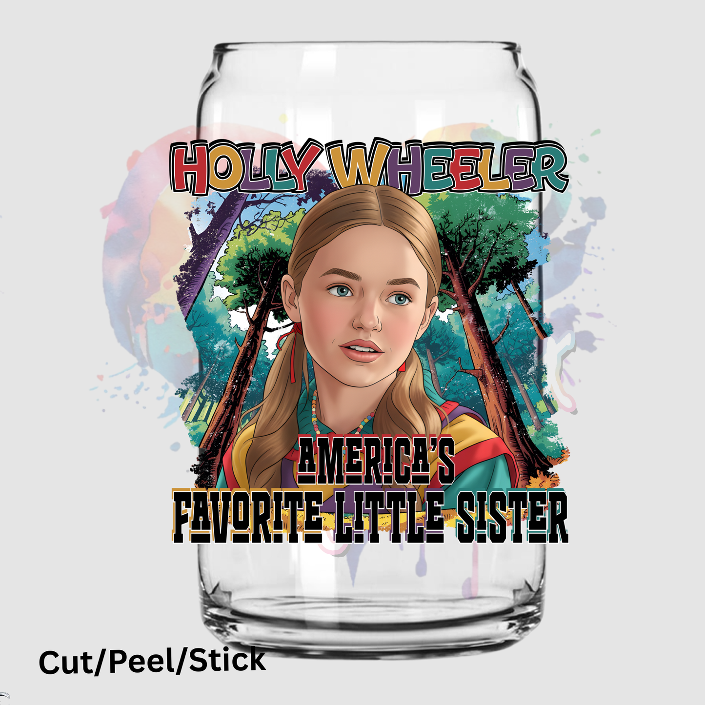 Holly Wheeler UV DTF Decal