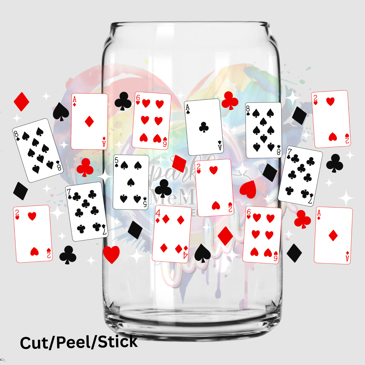 Poker UV DTF 16 oz /wrap
