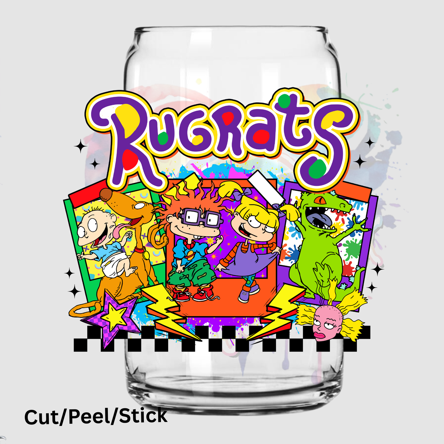 Rugrats Polaroids UV DTF Decal