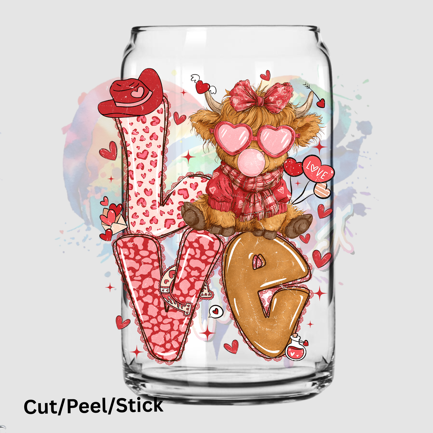 Valentine UV DTF Decal 34