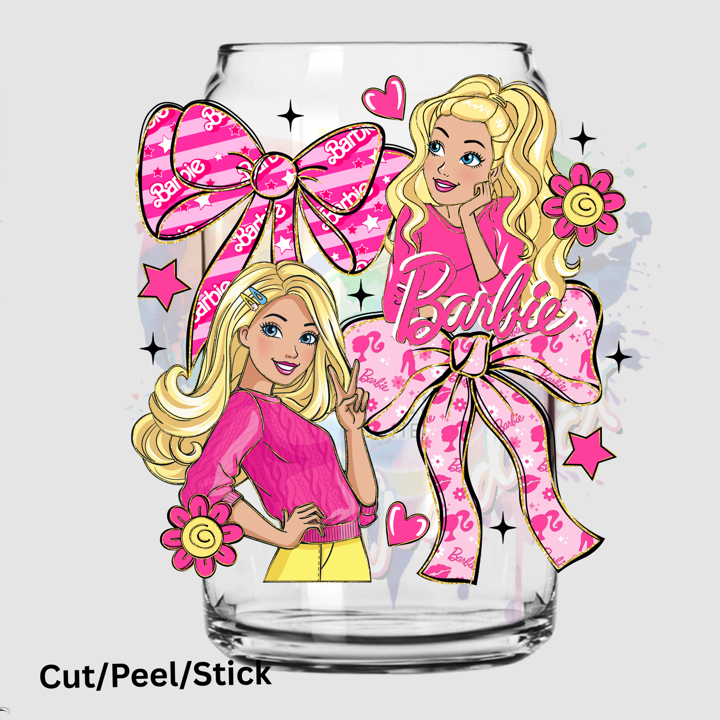 Barbie Coquette UV DTF Decal