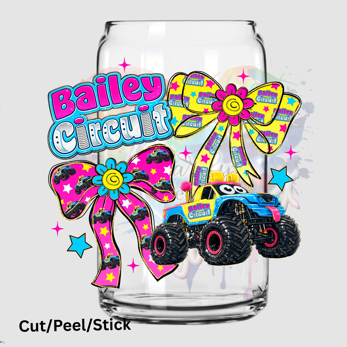 Bailey Circuit Coquette UV DTF Decal