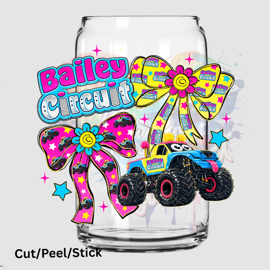 Bailey Circuit Coquette UV DTF Decal