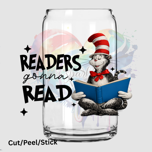Readers gonna Read UV DTF Decal