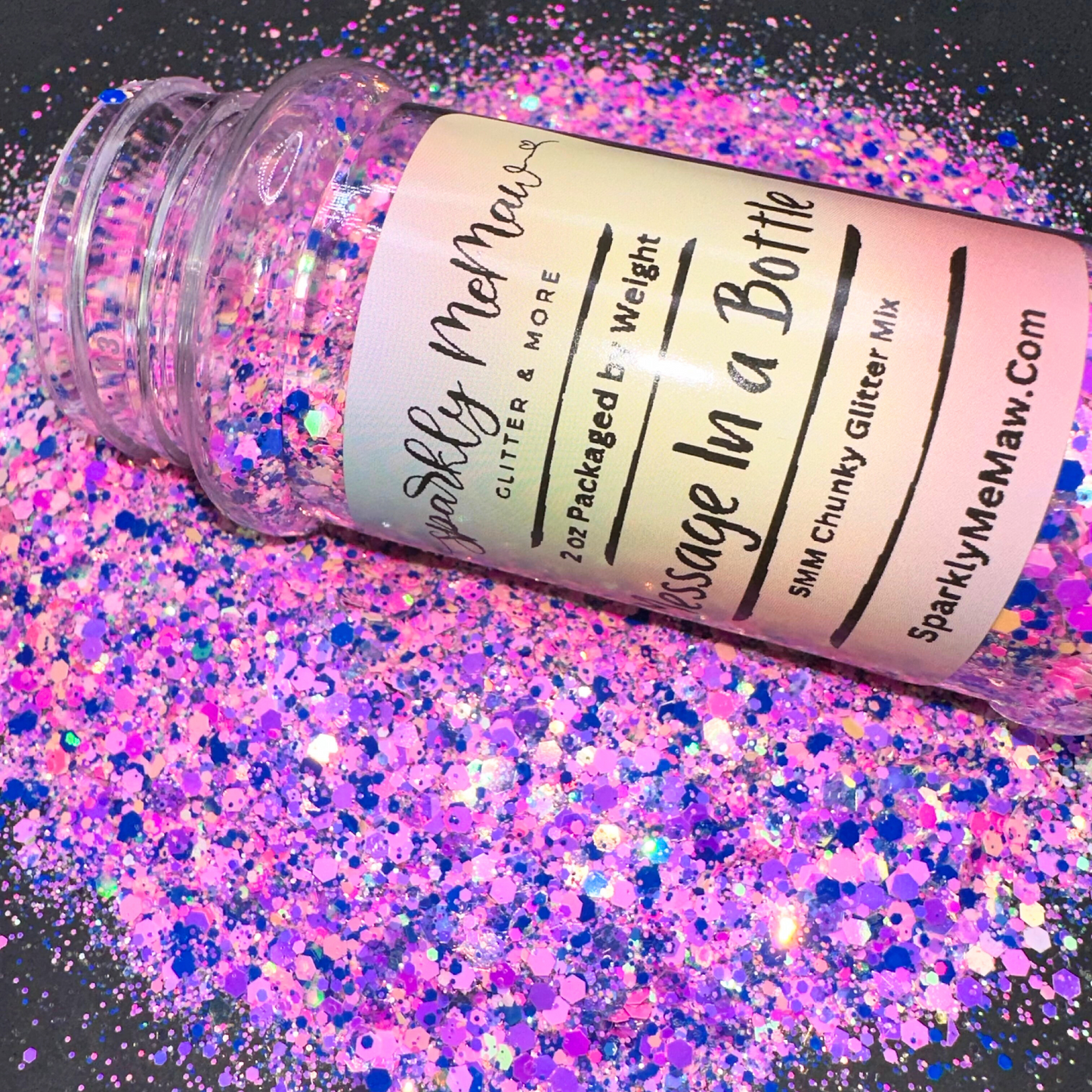 Message In a Bottle SMM Custom Chunky Glitter Mix