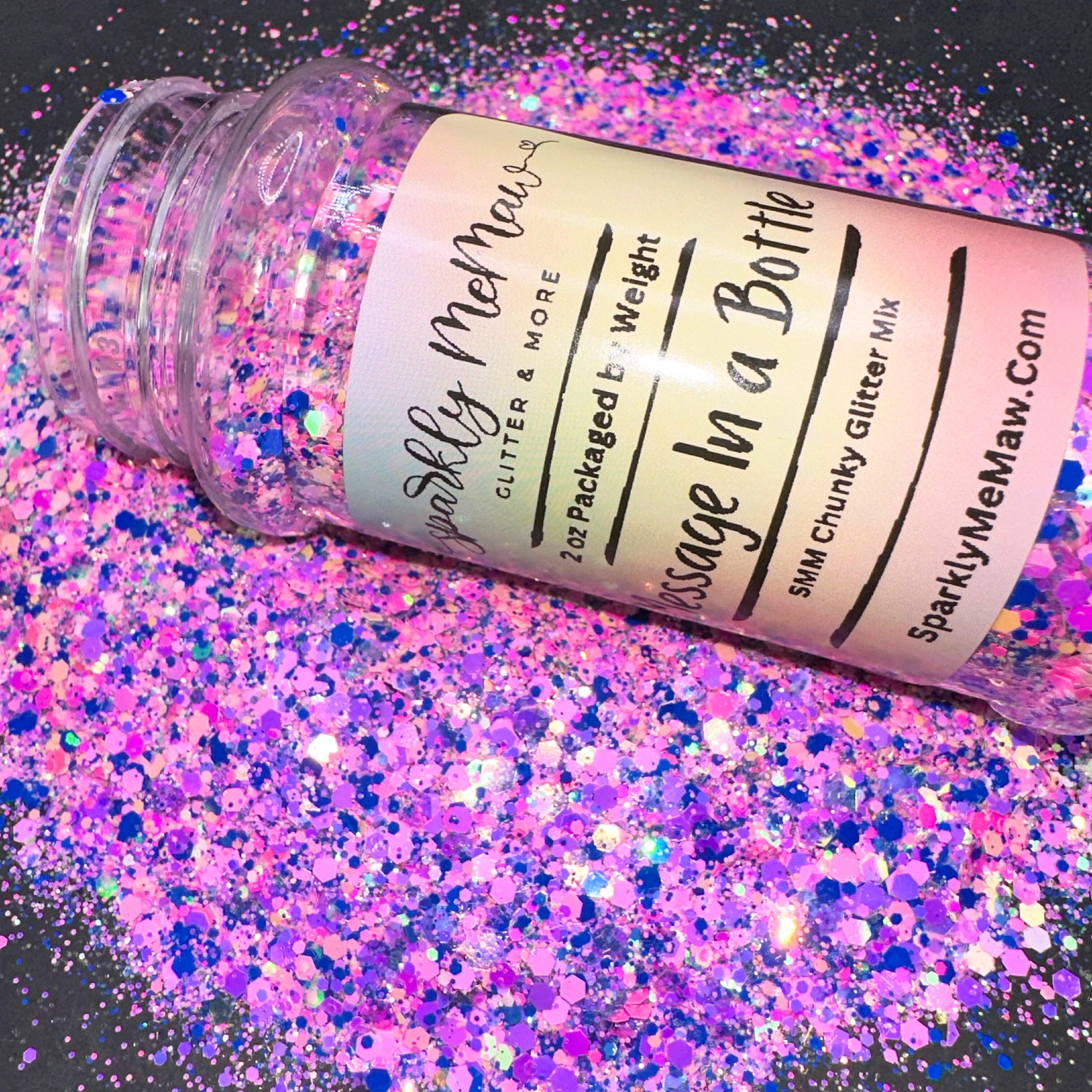 Tease SMM Custom Chunky Pink Mix Glitter