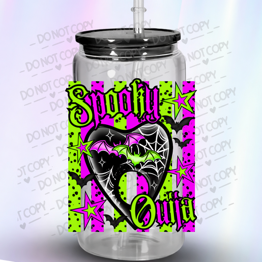 Spooky ouijja  UV DTF Decal