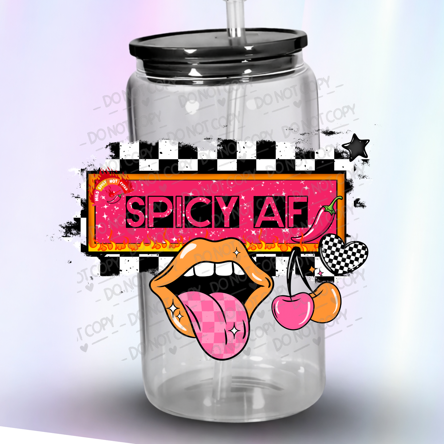 Spicy AF UV DTF Decal