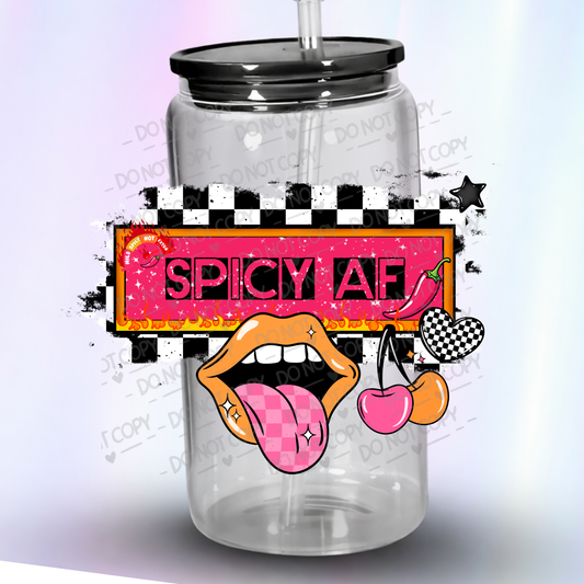 Spicy AF UV DTF Decal