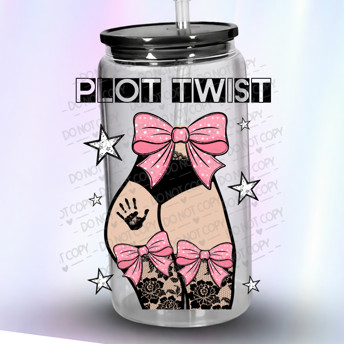 plot twist 1 UV DTF Decal