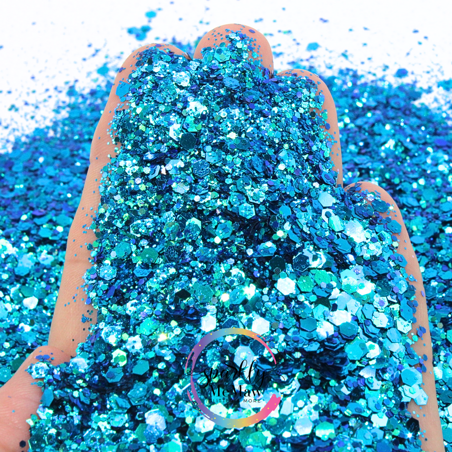 Smurf Piss Chunky Glitter Mix