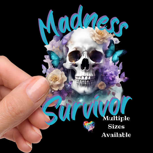 Madness Survivor UV DTF Decal