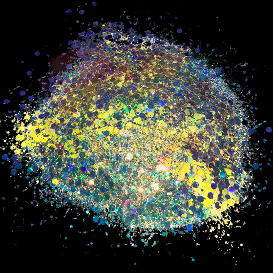 Honey Moon  (COLOR CHANGING) Chunky Glitter Mix