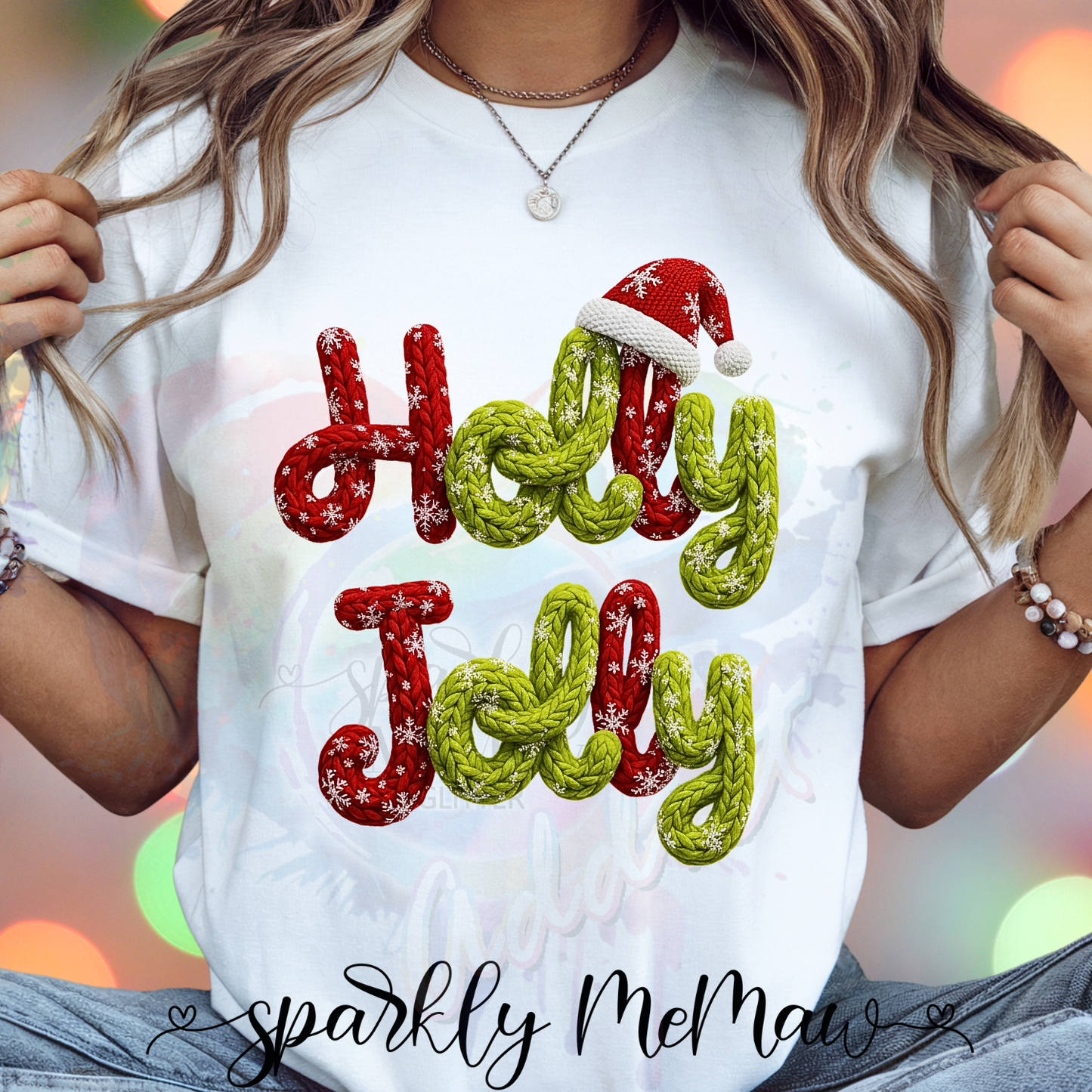 Christmas Yarn Gang (only 10$ at check out)  (For Fabrics Only) Gang Sheet 5 Foot