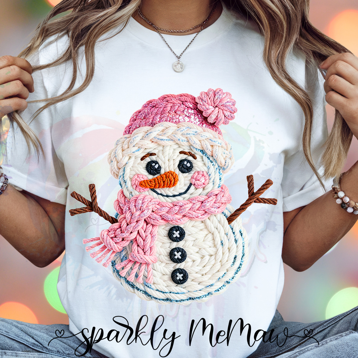 Christmas Yarn Gang (only 10$ at check out)  (For Fabrics Only) Gang Sheet 5 Foot