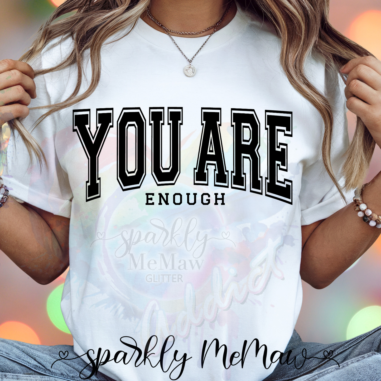 Stay Positive Gang  (only 10$ at check out)  (For Fabrics Only) Gang Sheet 5 Foot