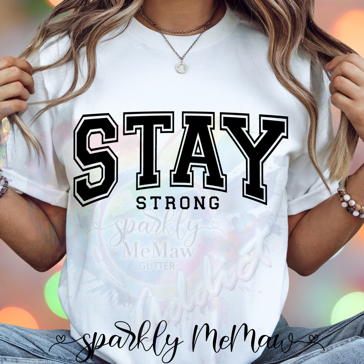 Stay Positive Gang  (only 10$ at check out)  (For Fabrics Only) Gang Sheet 5 Foot