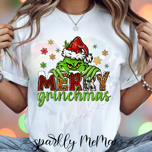 Merry_Ginchmas (1) Ready to Press DTF Transfer (Fabrics only)