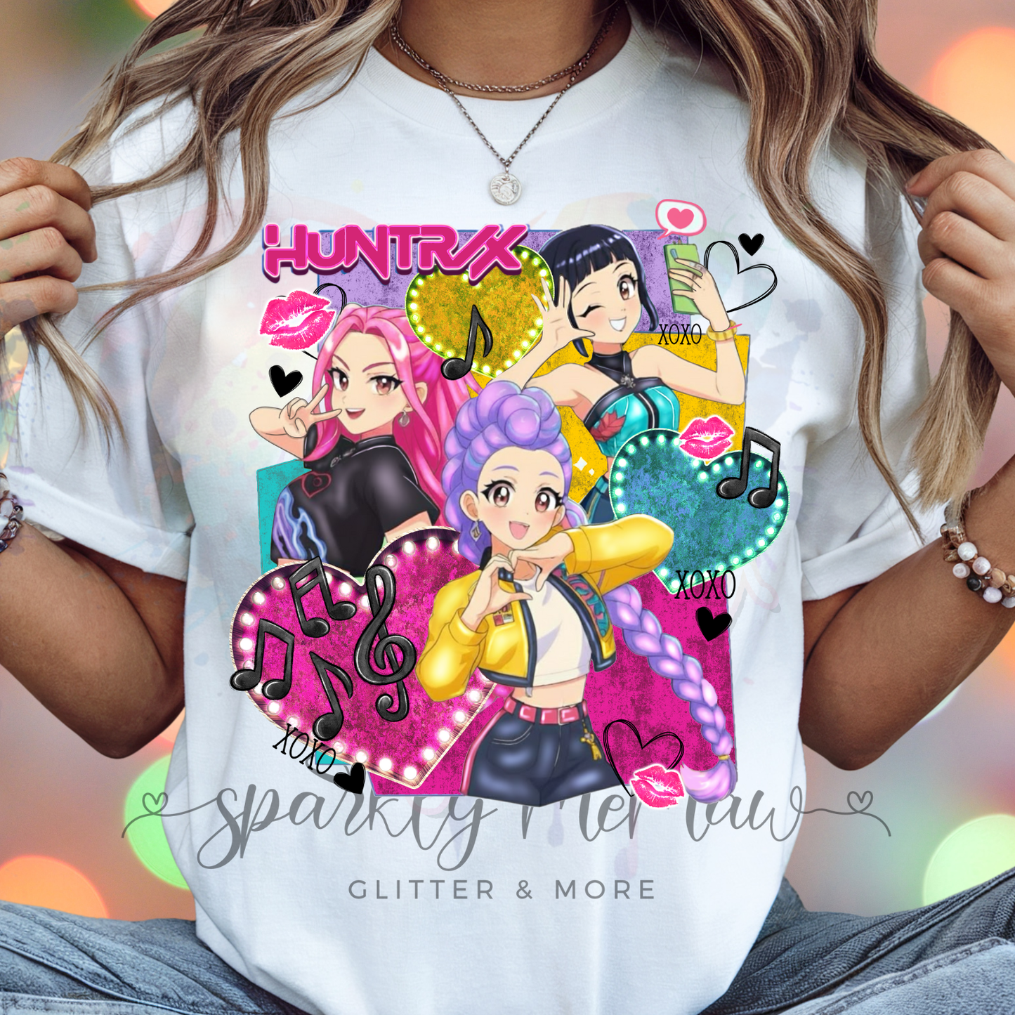 XOXO Pop DTF Transfer