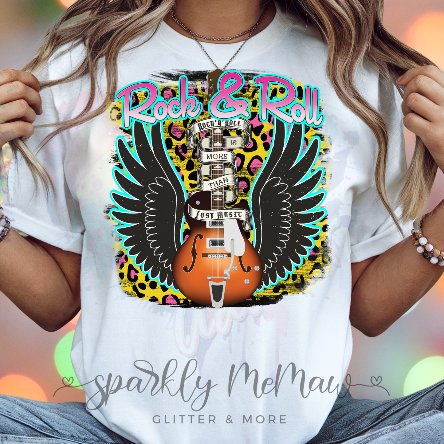 Rock N Roll 1 DTF Transfer