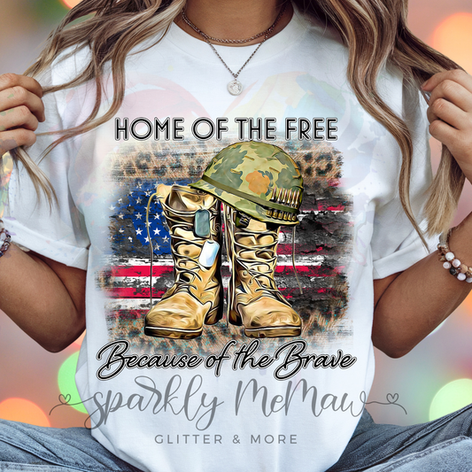 Home of the Free DTF Transfer