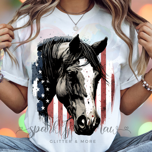 American Horse DTF Transfer