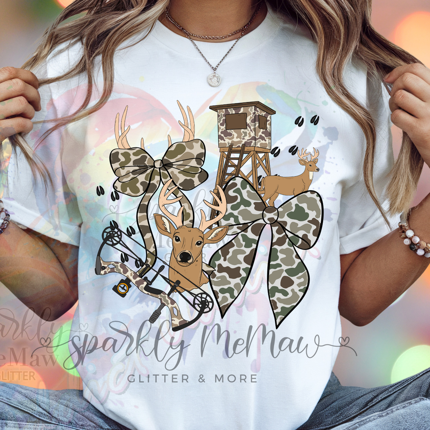 Hunting Girly DTF Transfer