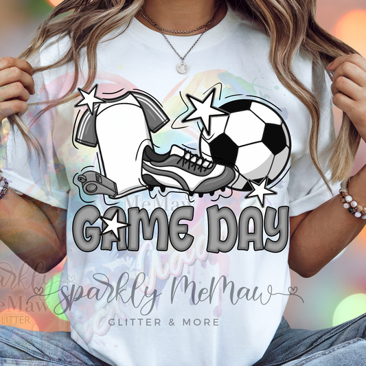 Soccer Game Day DTF Transfer