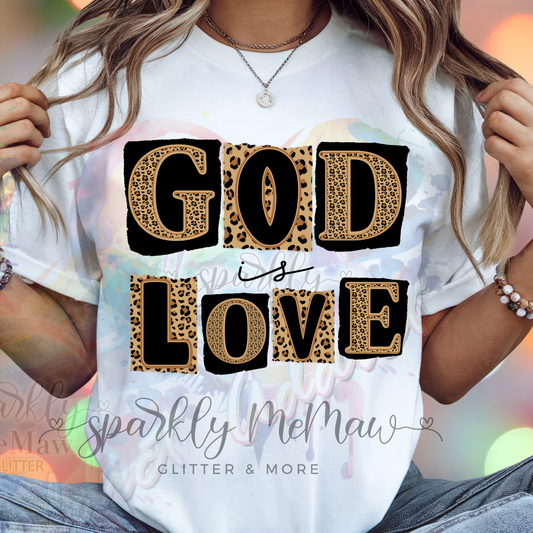 God is love DTF TRANSFER