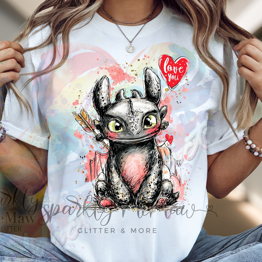 Toothless DTF Transfer