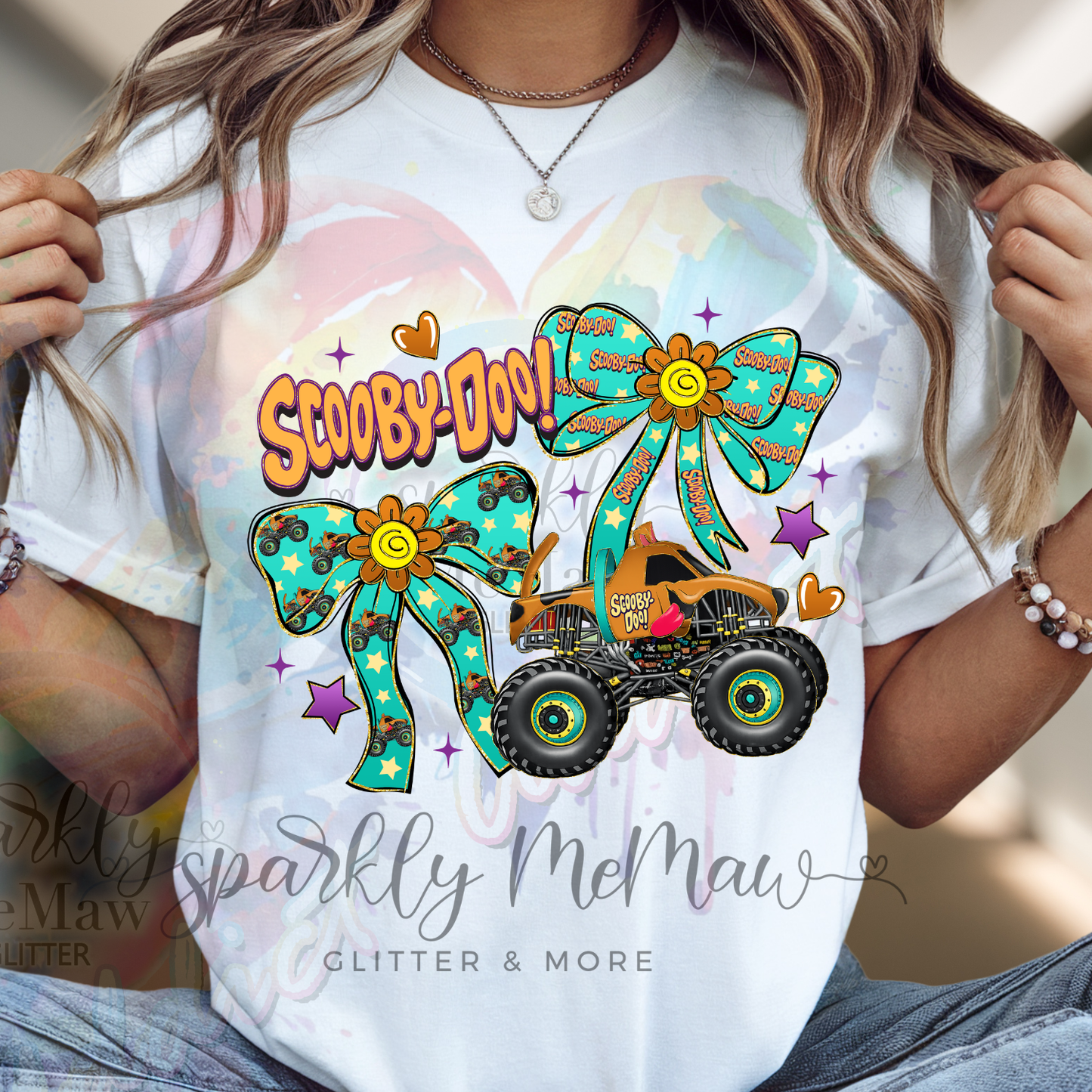 Scooby Doo Coquette DTF Transfer (Fabrics)