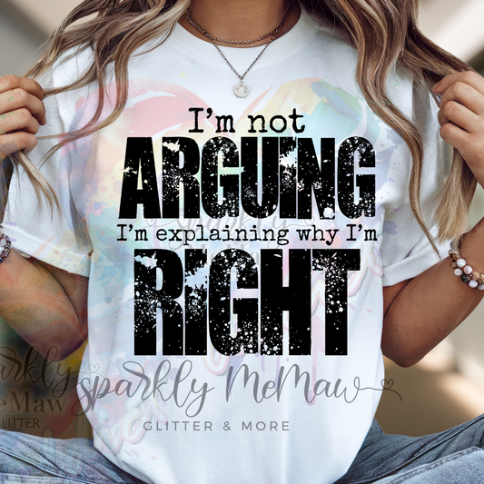 I'm not arguing DTF Transfer