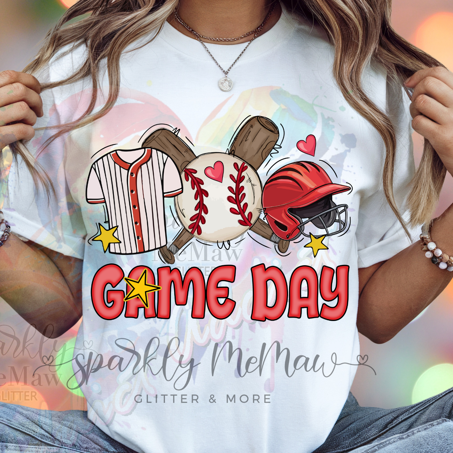 Game Day Baseball DTF Transfer