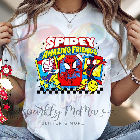 Spidey and Amazing Friends DTF Transfer (Fabrics)