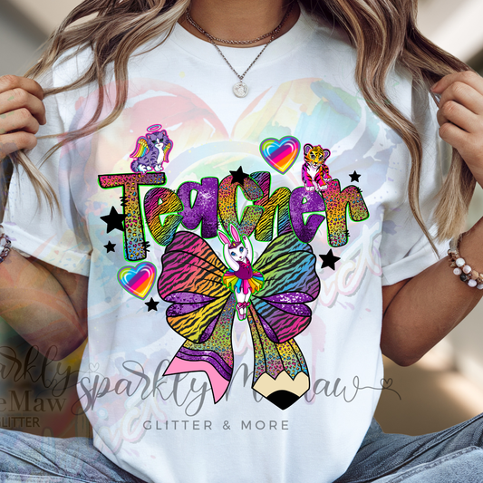 LF Teacher DTF Transfer