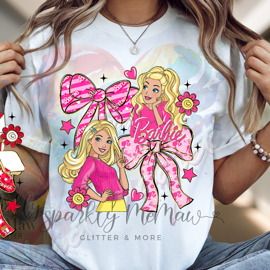 Barbie Coquette DTF Transfer (Fabrics)