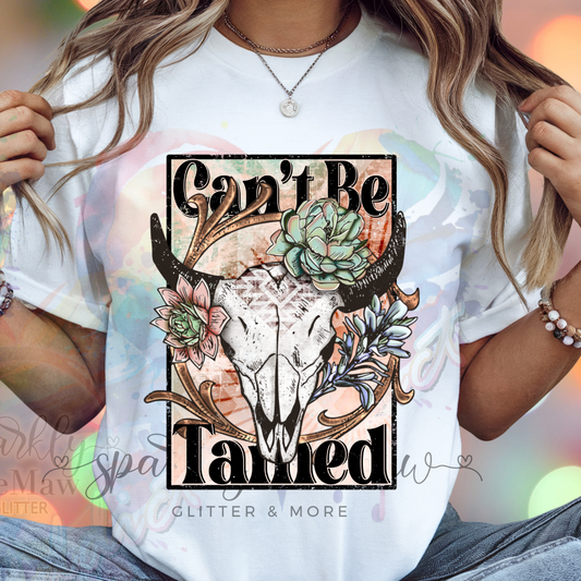 Can't be Tamed DTF Transfer